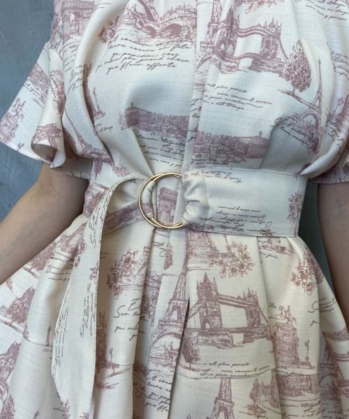 EIMY ISTOIRE（エイミーイストワール） ワンピース Paris pattern