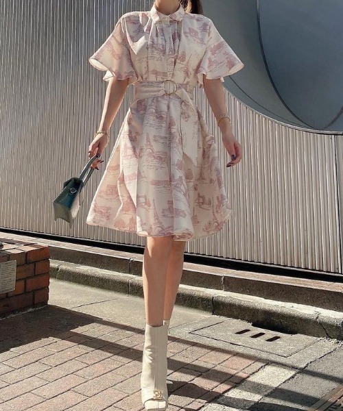 EIMY ISTOIRE（エイミーイストワール） ワンピース Paris pattern
