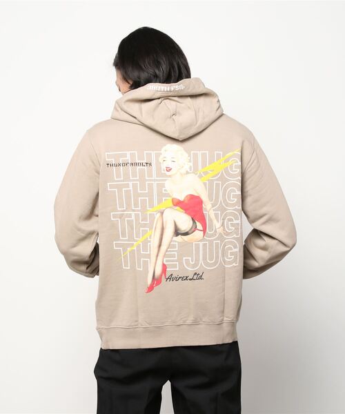 HOT格安 パーカー AVIREX/アヴィレックス/ピンナップガール プルオーバー パーカー /PIN UP GIRL PULLOVER PARKA ZOZOTOWN PayPayモール店 - 通販 - PayPayモール 正規店お得