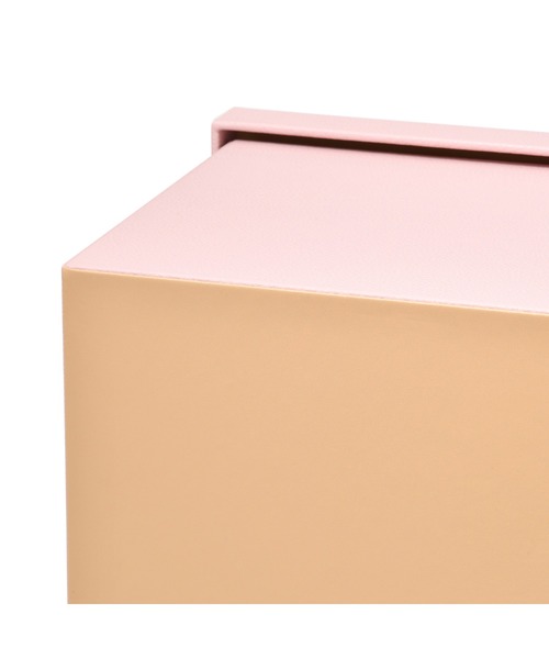 Francfranc 収納 プリーレ 大型ボックス 300×400 ピンク