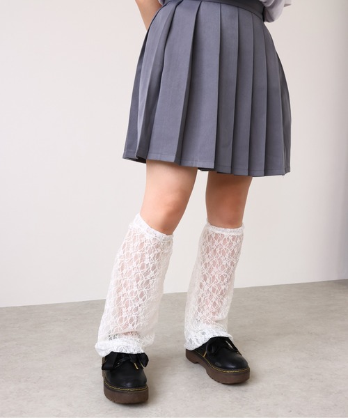 emesuelee レッグウォーマー シースルーレッグウォーマー