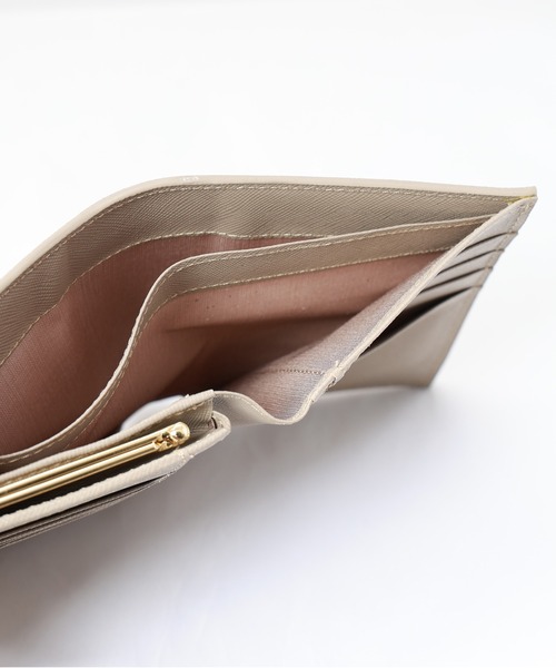 財布 Leather Combination wallet With A Clasp メンズ レディースの画像