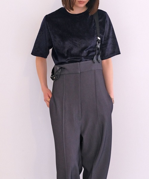 AKTE（アクテ） パンツ ストラップワイドパンツ レディース : ZOZOTOWN