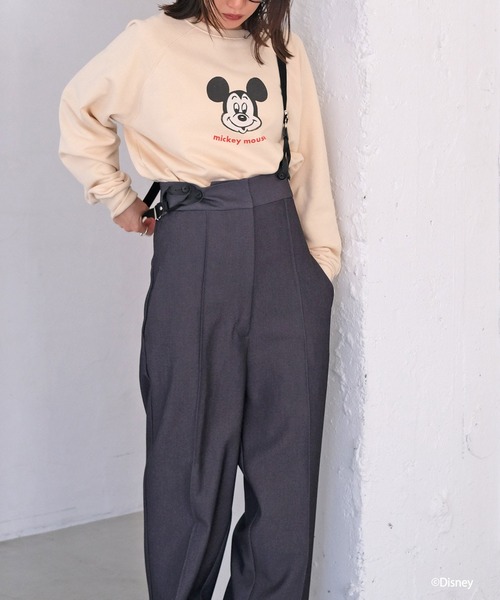 AKTE（アクテ） パンツ ストラップワイドパンツ レディース : ZOZOTOWN