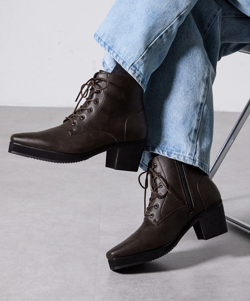 Timberland（ティンバーランド） レースアップブーツ 25.0cm ブラック