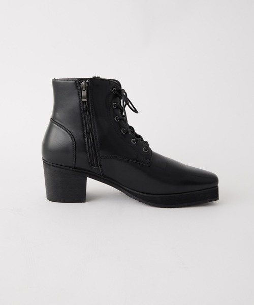 CLEL（クレイル） ブーツ 「CLEL」High Sole Design Heel Boots
