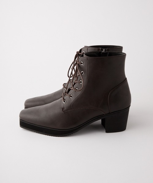 CLEL（クレイル） ブーツ 「CLEL」High Sole Design Heel Boots 