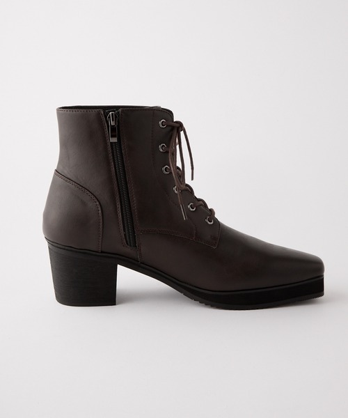 CLEL（クレイル） ブーツ 「CLEL」High Sole Design Heel Boots 