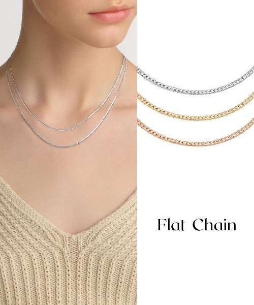 ネックレス レディース Elan Flat / Box / Twisted Necklace ネックレス｜zozo｜05