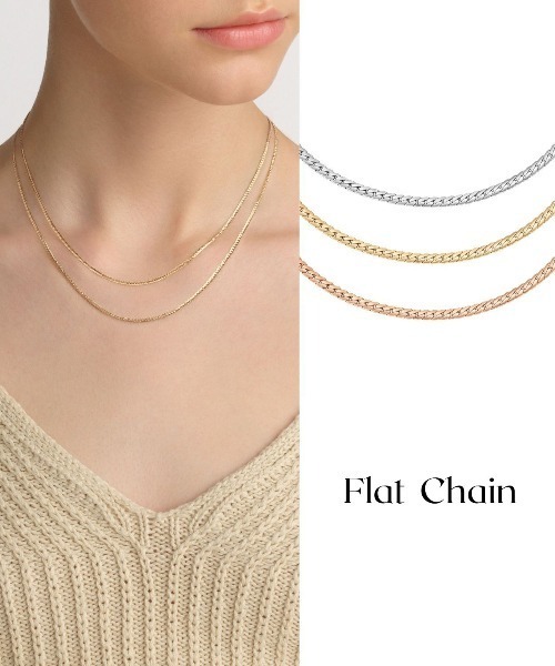 ネックレス レディース Elan Flat / Box / Twisted Necklace ネックレス｜zozo｜08