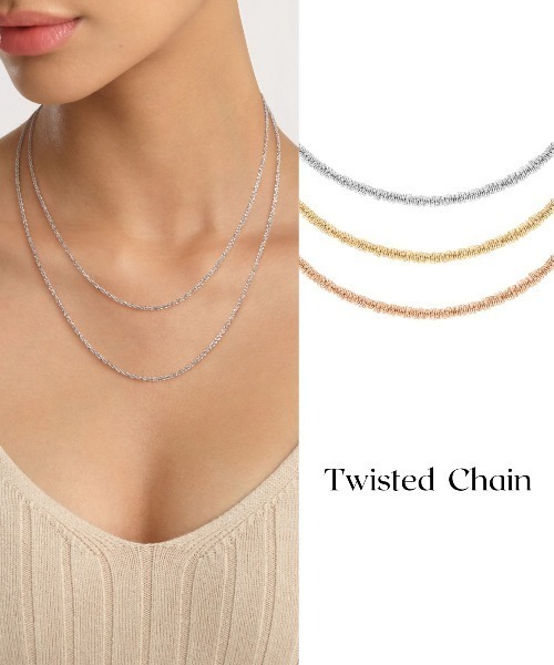 ネックレス レディース Elan Flat / Box / Twisted Necklace ネックレス｜zozo｜07