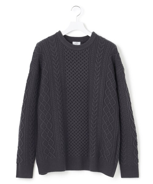 J.PRESS YORK STREET セーター ニット 「UNISEX」アランケーブルニット