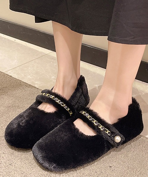 Amulet（アミュレット） パンプス フェイクファーパンプス : ZOZOTOWN