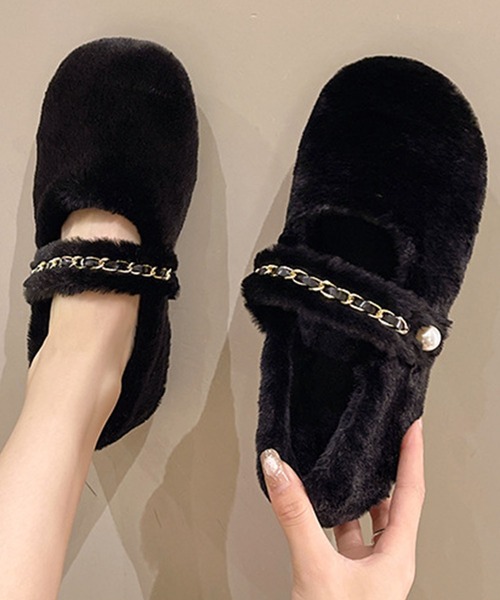 Amulet（アミュレット） パンプス フェイクファーパンプス : ZOZOTOWN