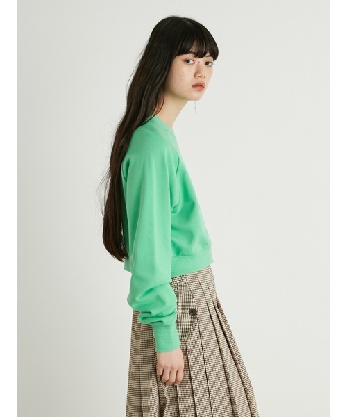 tシャツ 「LILY BROWN×MARY QUANT」デイジークロップドスウェット レディース LILY BROWN tシャツ 「LILY BROWN×MARY QUANT」デイジー