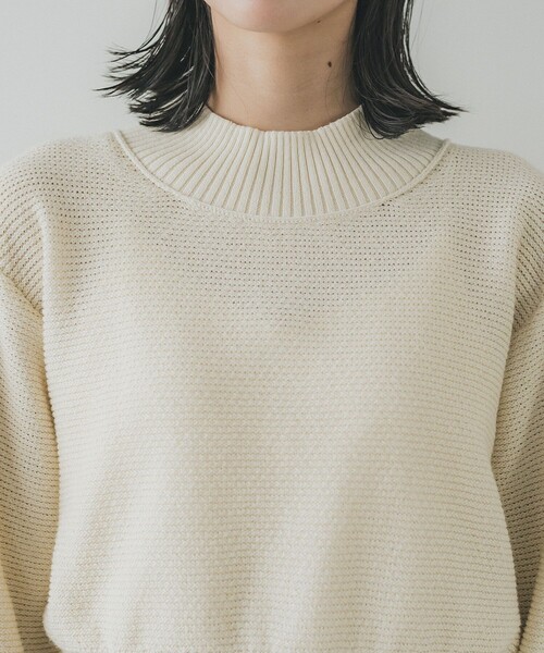 PUBLIC TOKYO ニット セーター ジゼルモックネックニット レディース