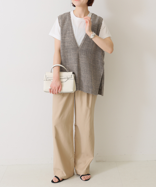 TOV トーヴ　ショルダーバッグ　MIMI M グレージュ Spick＆Span（スピック アンド スパン） ショルダーバッグ バッグ