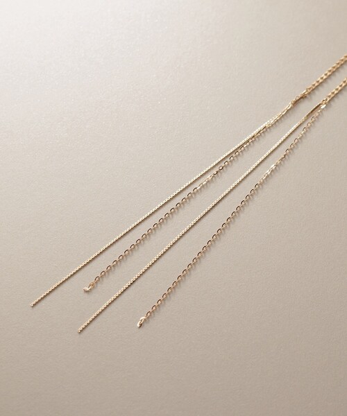 COCOSHNIK（ココシュニック） ブレスレット K10キヘイフリンジ