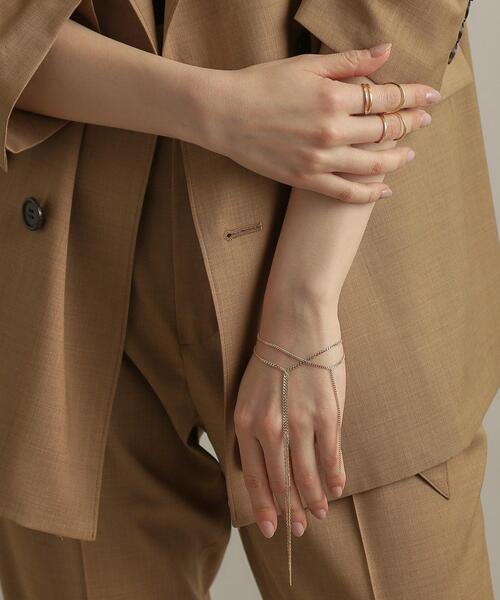 COCOSHNIK（ココシュニック） ブレスレット K10キヘイフリンジ