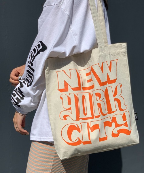 mi via loca トートバッグ RECYCLED SOFT FABRIC ニューヨーク