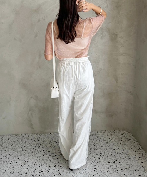 one after another NICE CLAUP パンツ カーゴパンツ サイドレース