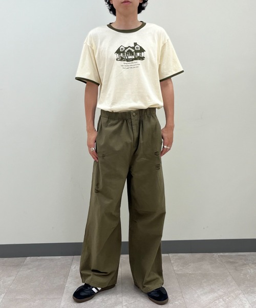 完売品　eLur ドッグスウェット カーキ 完売品 eLur ドッグスウェット カーキ