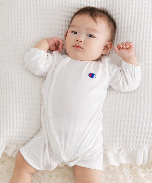 Champion（チャンピオン） ベビー服 ロンパース ロゴミニカバーオール