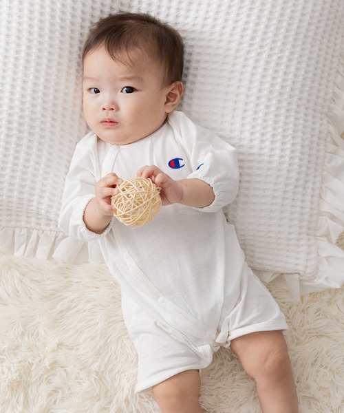 Champion（チャンピオン） ベビー服 ロンパース ロゴミニカバーオール