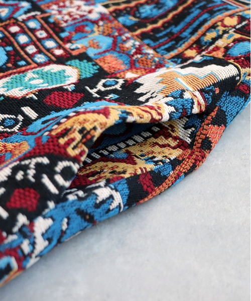 antiqua（アンティカ） ワンピース エスニック柄サロペットワンピース