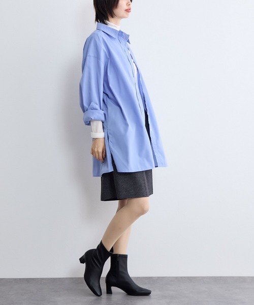 HIMIKO ブーツ 「Made in Japan」「撥水」5cmヒールシープレザー