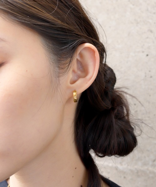 TEN. ピアス 18KGP ミラージュピアス レディース メンズ : ZOZOTOWN 