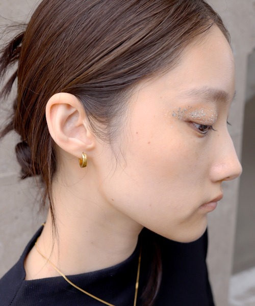 TEN. ピアス 18KGP ミラージュピアス レディース メンズ : ZOZOTOWN