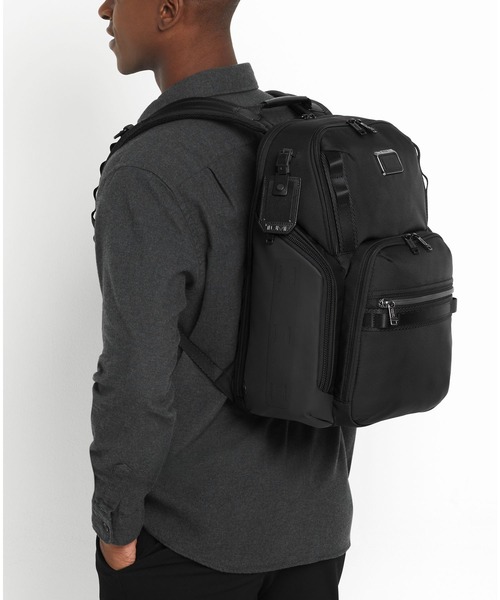 TUMI BRAVO EXCLUSIVE 【新品未使用ですが詳細ご確認ください】 TUMI デイバック リュック ALPHA BRAVO 「サーチ」バックパック
