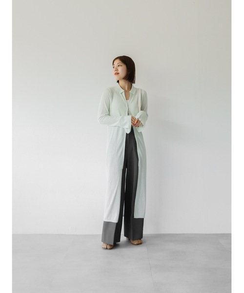 Katrin TOKYO カーディガン zip up long knit cardigan レディース