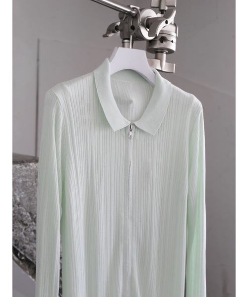 Katrin TOKYO カーディガン zip up long knit cardigan レディース