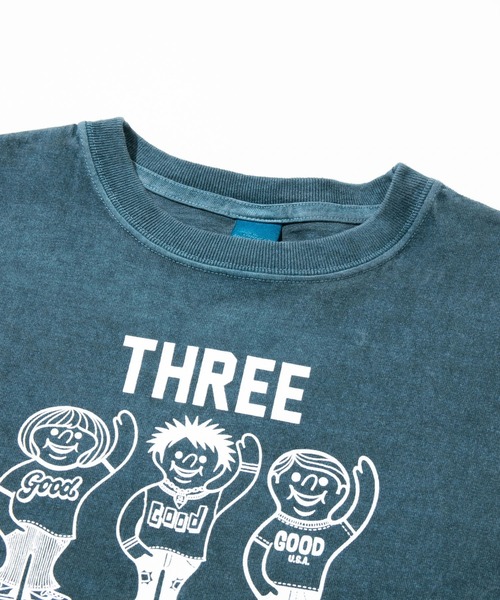 GOOD ON（グッドオン） tシャツ THREE GENERATIONS LS CREW TEE メンズ 