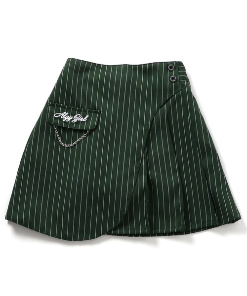 algy（アルジー） スカート ラウンドラッププリーツスカパン キッズ