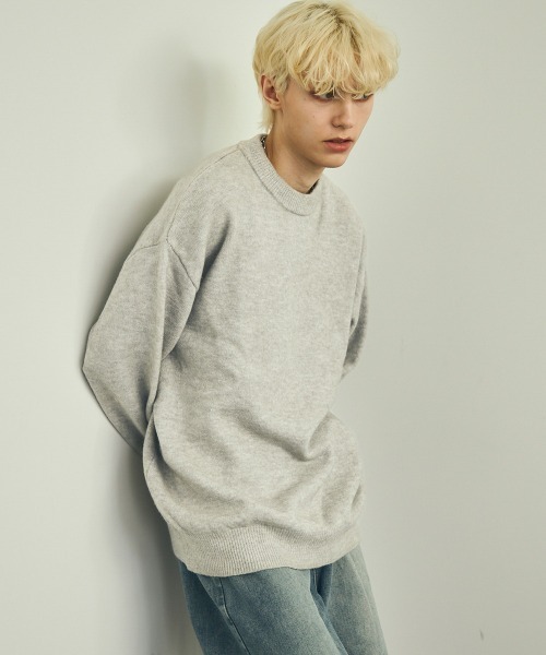Shoowtime（ショウタイム） セーター ニット ルーズシルエットクルー
