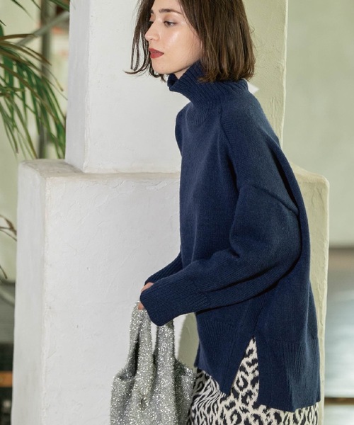 OPAQUE.CLIP（オペークドットクリップ） ニット セーター もちもち