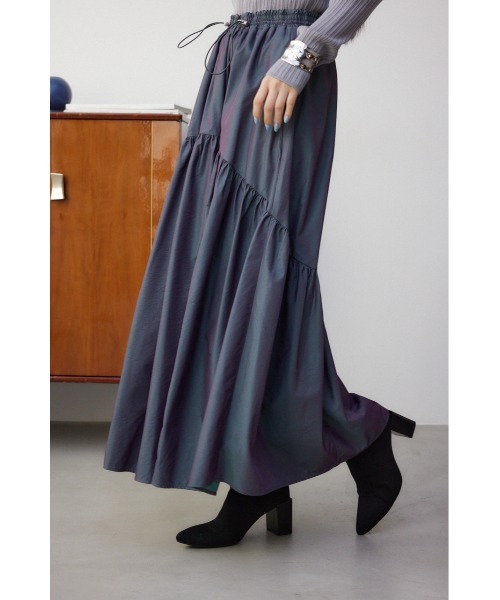 moussy ロングスカート MOUSSY | STRETCH マキシスカート (スカート(ロング) ) |SHEL