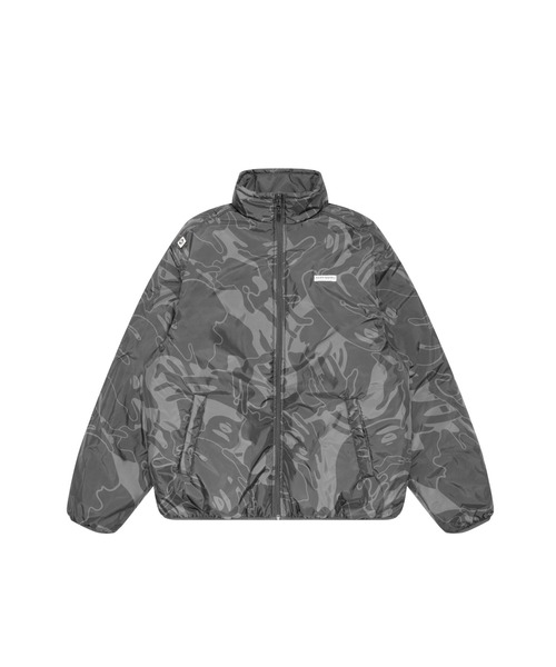 AAPE アウター AAPE AAPENOW moonface logo zip-up down jacket | Bape