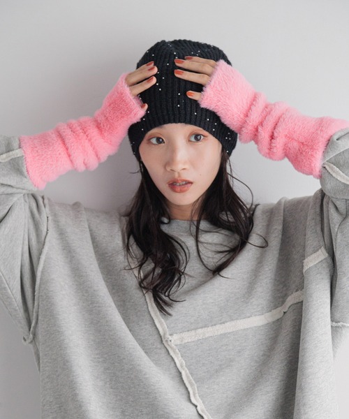 本人期 ANN DEMEULEMEESTER モヘアアームスリーブ 手袋 本人期 ANN DEMEULEMEESTER モヘアアームスリーブ 手袋 - メルカリ