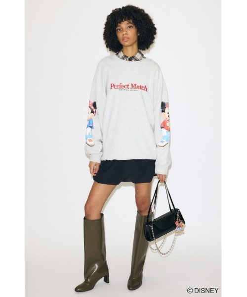 Disney SERIES CREATED by MUS トレーナー スウェット MD BACKWARDS MM