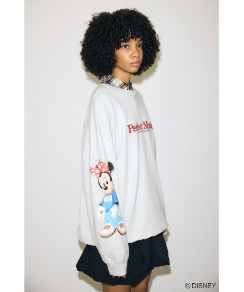 Disney SERIES CREATED by MUS トレーナー スウェット MD BACKWARDS MM