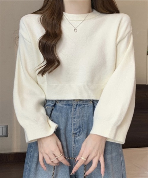 gadidanoniem ニット GADID ANONIEM 赤 ジッパー付きセーター サイズ0