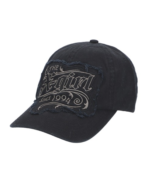 X-girl キャップ 帽子 LOGO PATCH 6PANEL CAP レディース メンズ