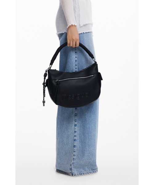 [ Desigual ] ミディアム キルティング ホーボーバッグ ミディアムキルティング効果バッグ I Desigual.com