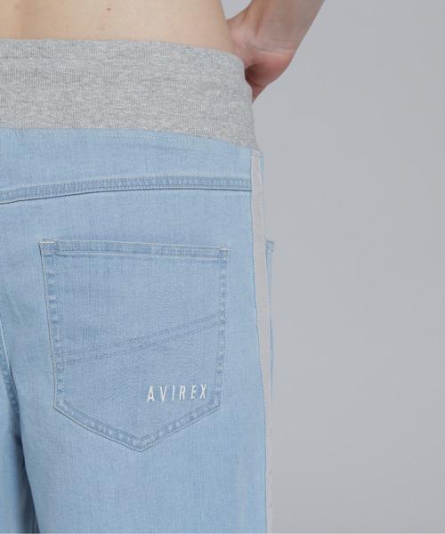 AVIREX（アヴィレックス） ワイドパンツ ジーンズ デニム デニムパンツ 