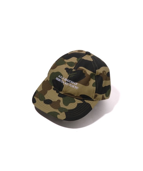 A BATHING APE（アベイシングエイプ） キャップ 帽子 1ST CAMO SLOGAN