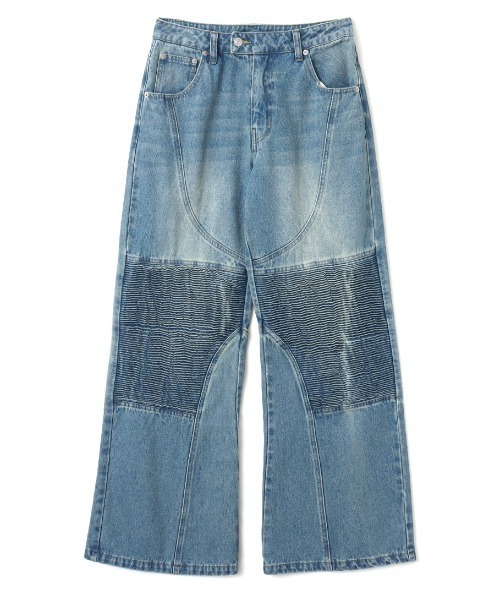 パンツ atmos pink Biker Denim Pants / アトモス ピンク バイカー デニム パンツ レディース_6